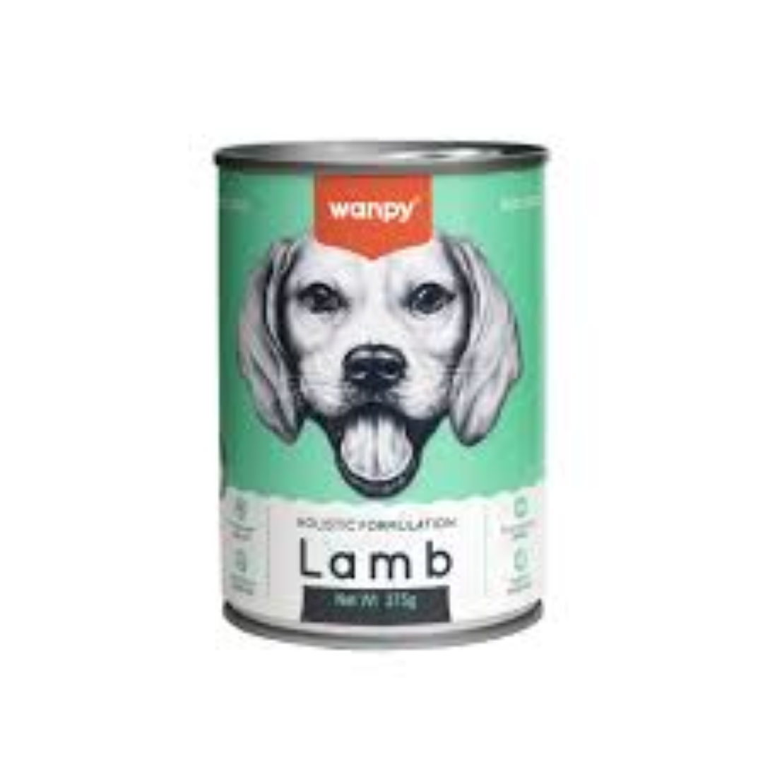 WANPY CANNED DOG FOOD LAMB 375G